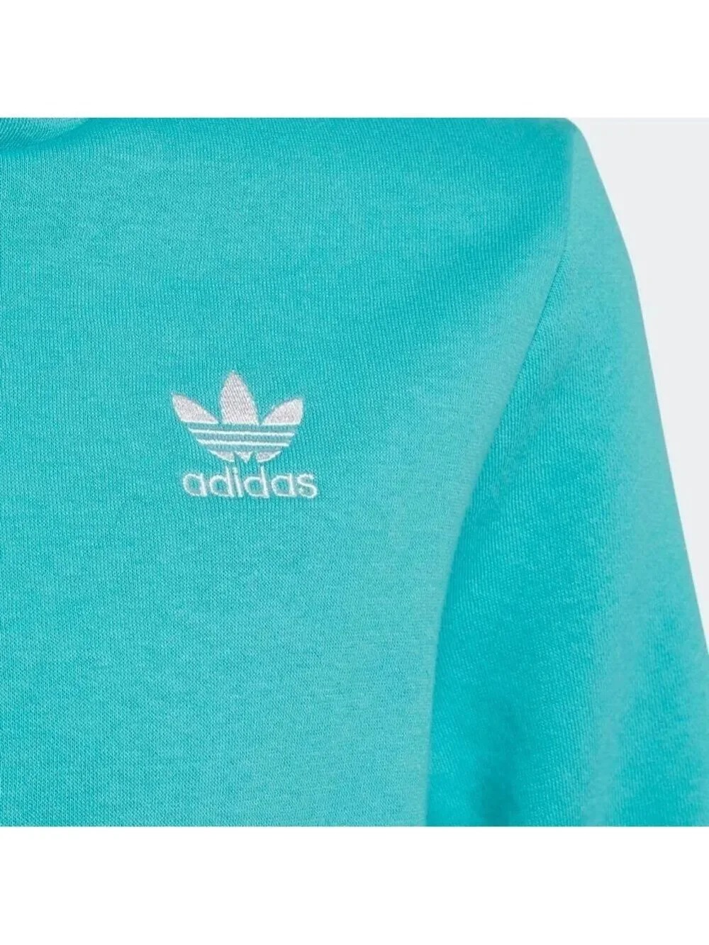 Adidas Originals Trefoil Hoodie Mint Rush Small